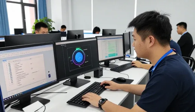 工业园区中的为企业优势展示